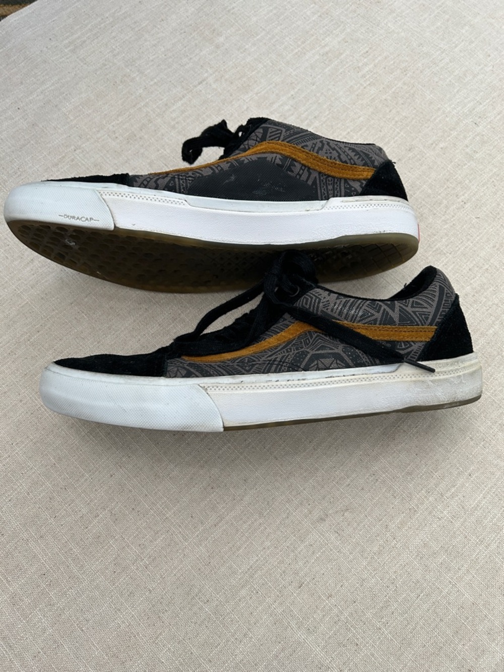 Vans Courage Adams BMX Old Skool Black Brown Men’s Sneakers size 10 - Picture 9 of 12